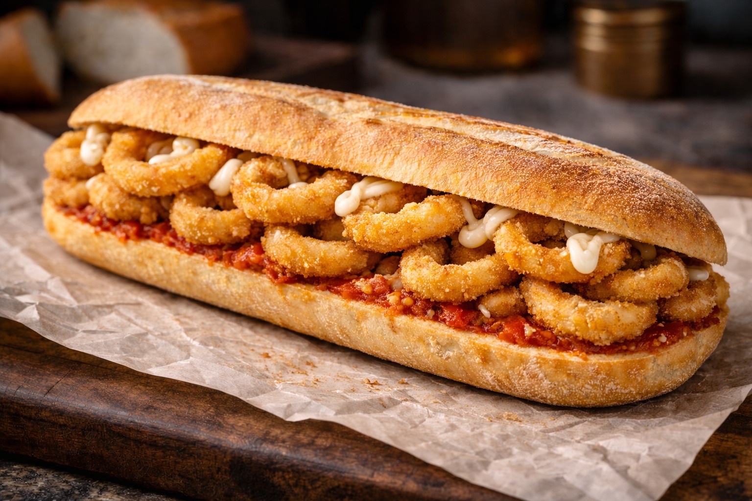 Madrid – Calamari Sandwich