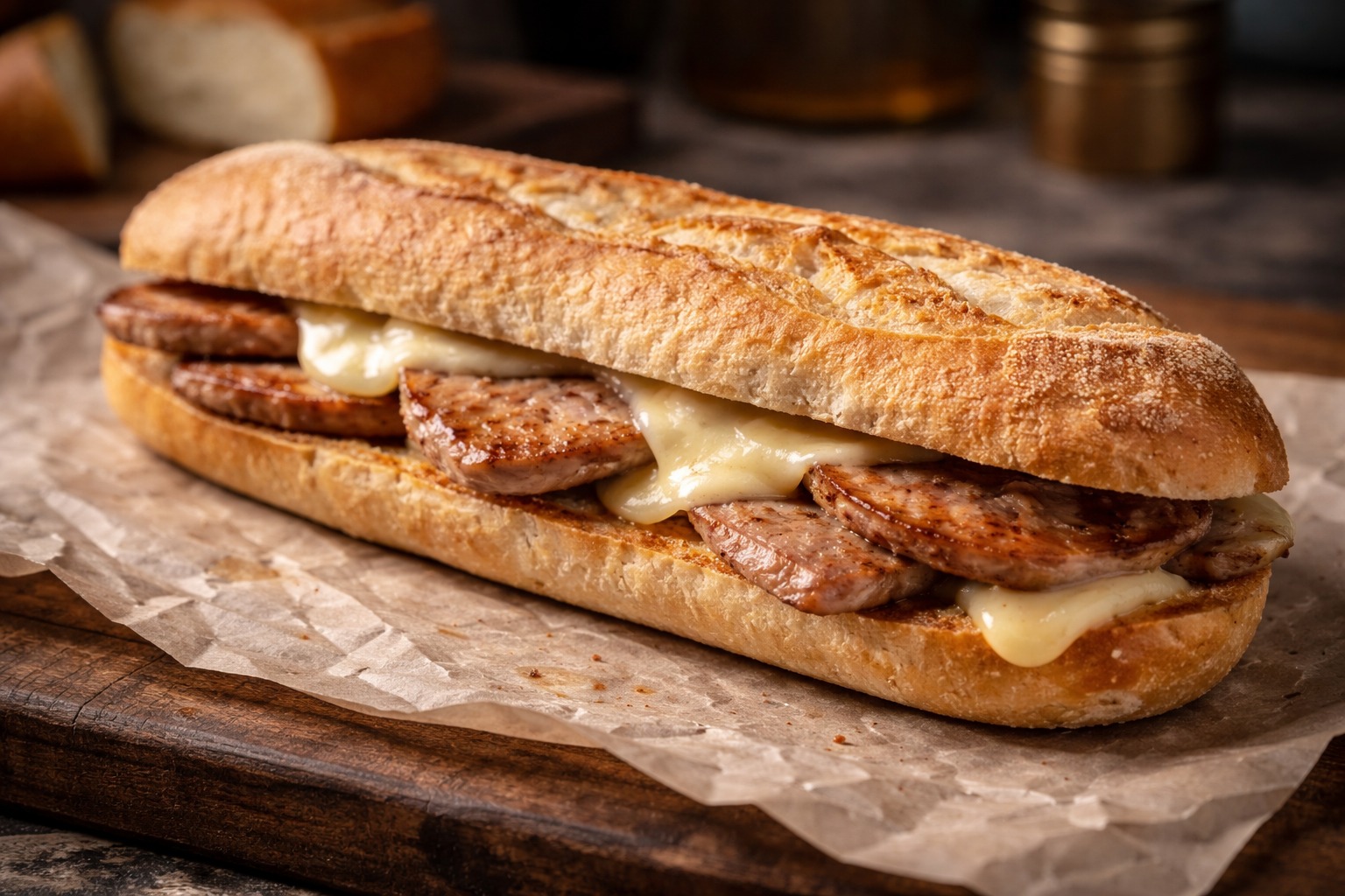 Sevilla – Pork Loin & Cheese Sandwich